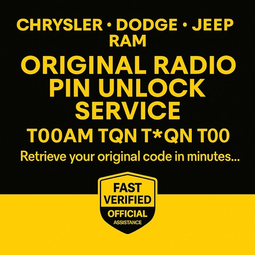Dodge jeep radio code - ✅,