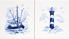 Fishing Boat & Lighthouse Set