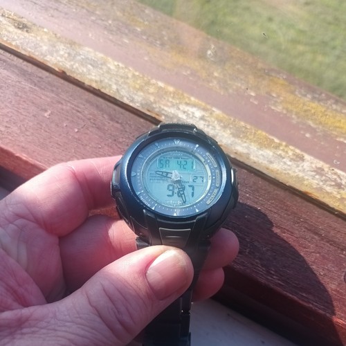 Casio protrek solar triple - casio,