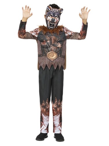 Kids werewolf warrior costume - werewolf,
