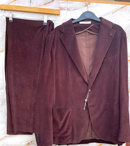 Tagliatore brown corduroy - brown,