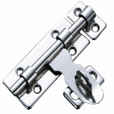 Stainless Steel Slide Latch Lock Bolt Heavy Duty Garden Gate Shed DoorLock 6inch