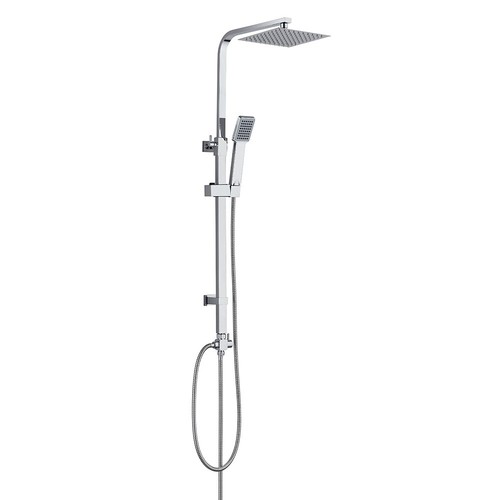 Chrome square head way - square, rigid