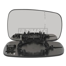 Wing Mirror Glass Renault Clio Mk3 Hatchback 2005-2009 Aspherical Drivers Side