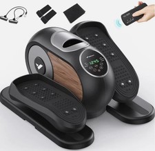 Elliptical Trainer Pedal Exerciser Machine Under Desk Stepper LCD Monitor Remote