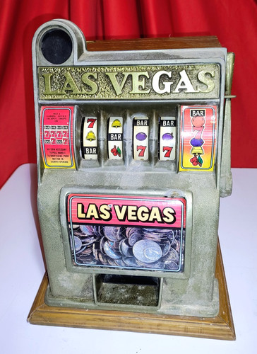 Vintage mini slot - machine, toy