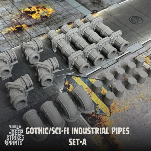 Gothic sci industrial pipes - gothic/sci-fi,