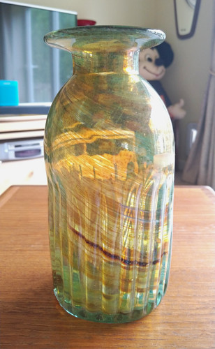 Striking mdina bottle vase - bottle,
