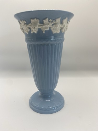 Vintage wedgwood vase embossed - vintage,