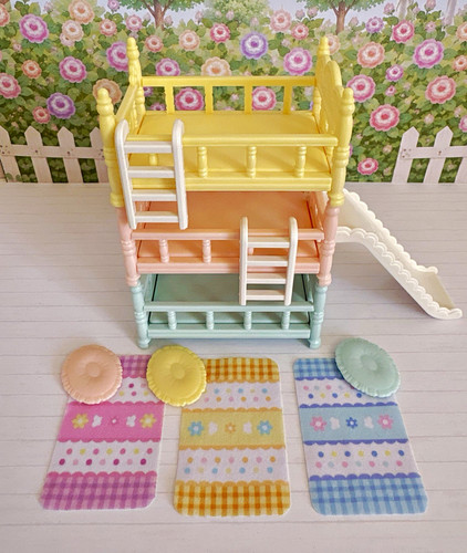 Sylvanian families triple bunk - sylvanian,