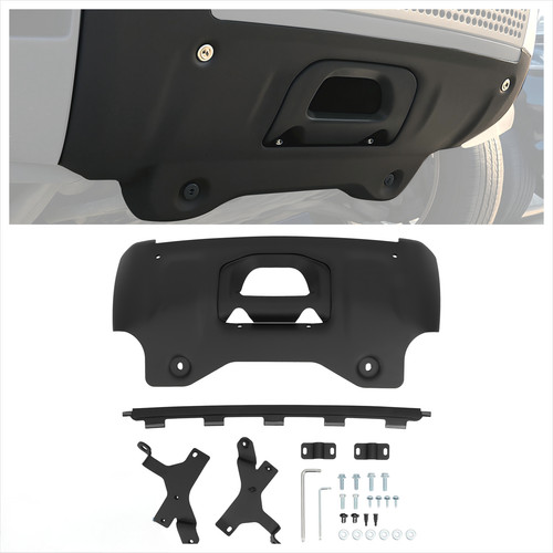 Front undershield skid plate - front,