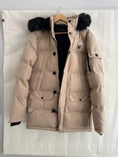 Unisex Sik silk puffer parka