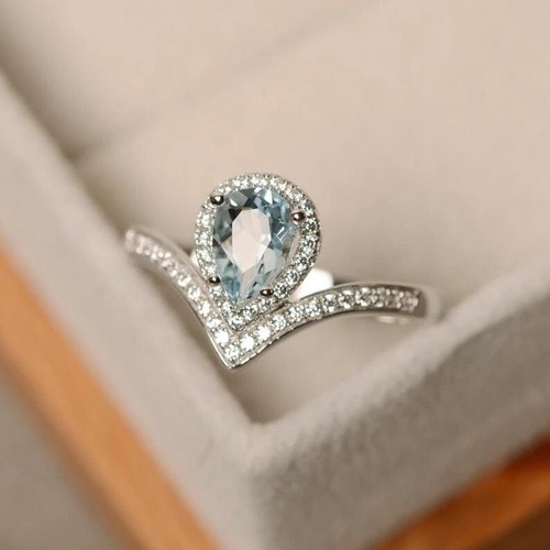 Pear natura aquamarine - 1.75,