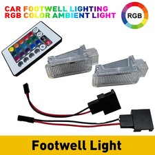 2x Car Interior RGB LED Door