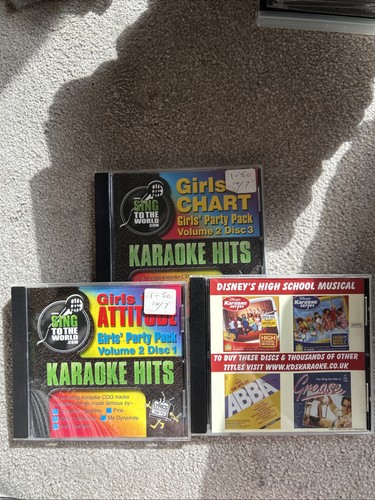 Karaoke hits girls party pack - karaoke, hits,