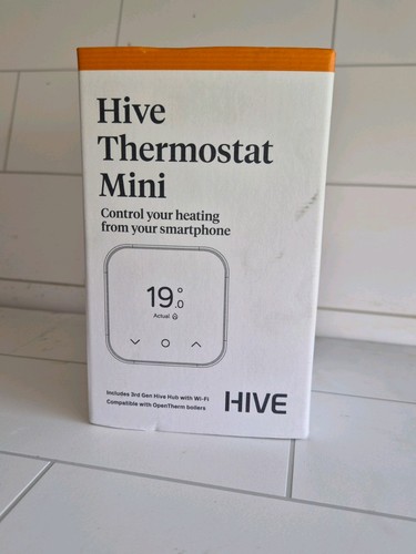New hive thermostat - hive,