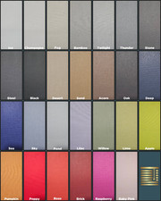 Plain Replacement Vertical Blind Slats Louvres - Made To Measure 89mm 3.5"