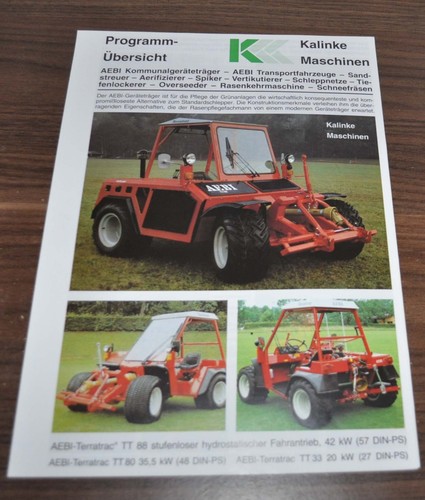 Aebi terratrac range truck - terratrac,
