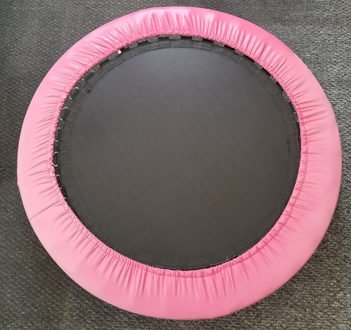 Exercise trampoline pink - trampoline,