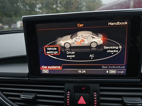 2012 audi dashboard sat - a6, nav