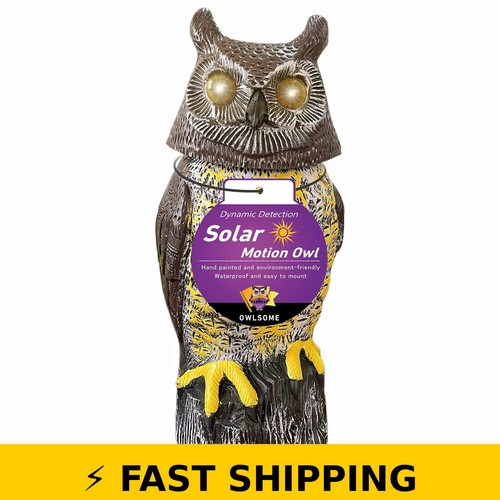 Owlsome solar owl garden - owlsome,