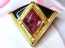 CHRISTIAN DIOR Brooch 1980s