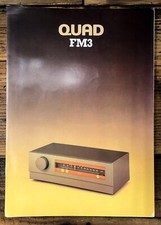 Quad Model FM3 Tuner 1pg Dealer Spec Sheet  *Original*