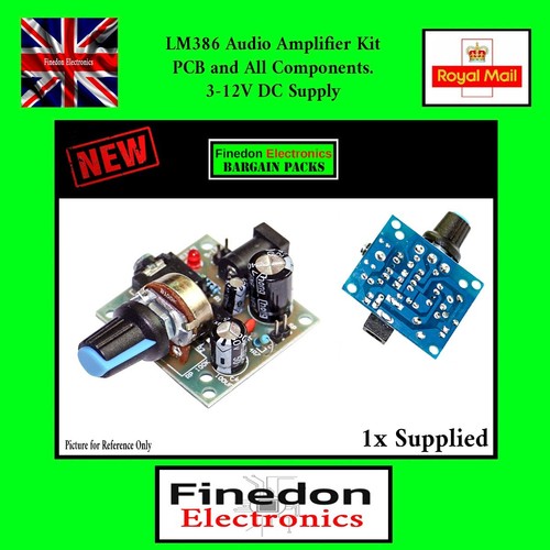Lm386 super mini - power, audio