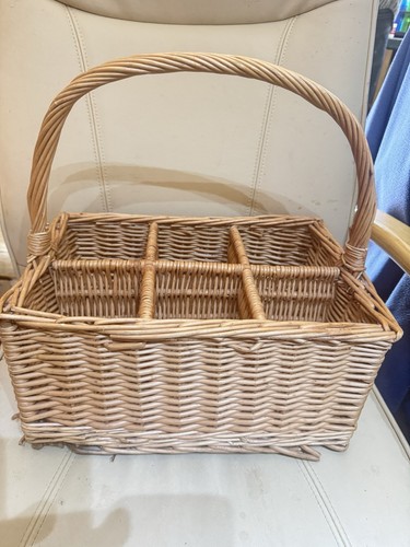 Wicker bottle wine carrier - wine,