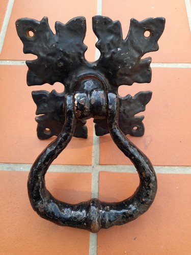 Antique cast iron large gothic - antique,