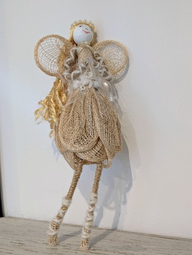 Hanging handcrafted fairy - hanging,