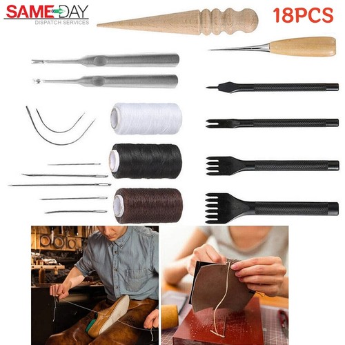 18pcs leather craft tools - 18pcs,