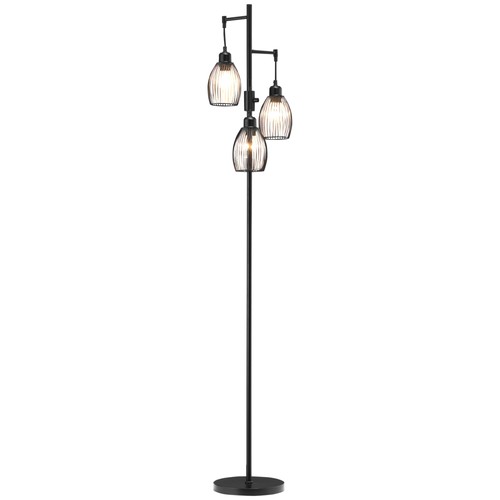Homcom industrial light - industrial, 3-light