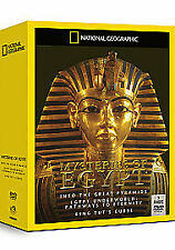 National Geographic: Mysteries of Egypt DVD (2015) cert E 3 discs Amazing Value