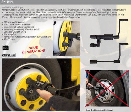 Powerhand torque multipliers - torque,