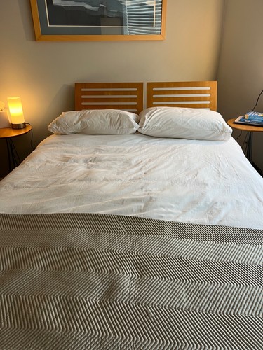 Hulsta double bed and remfit - bed,