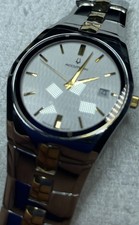 Bulova Accutron Swiss Quartz Men Watch Sapphire Crystal Case
