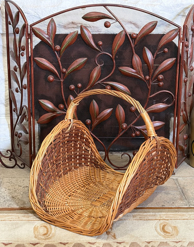 Vtg large rustic handwoven - *vtg*,