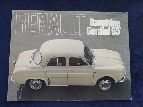 Renault dauphine gordini - renault,