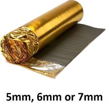 5mm 6mm 7mm Thick - Gold Foil Underlay - Wood or Laminate Flooring - Cheap