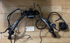1980 Suzuki GS450 L  FULL FRONT Controls CLUTCH BRAKES SWITCHES LEVERS CALIPER!