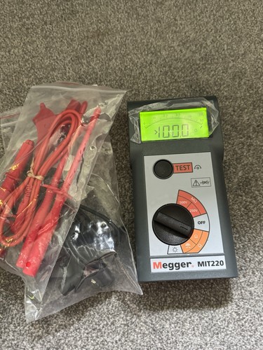 Megger mit220 insulation - megger,