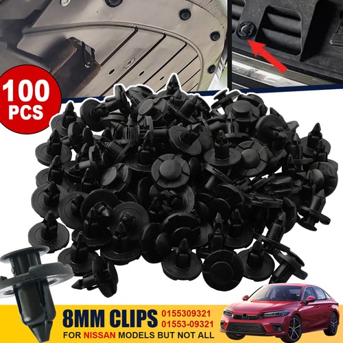 100x wheel arch clips bumper - 100x,