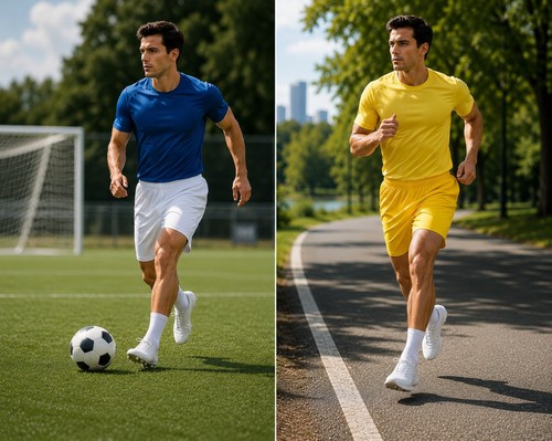 Football shorts running - running, gym