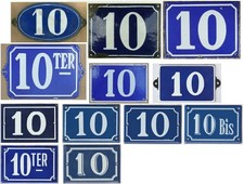 Large old blue French house