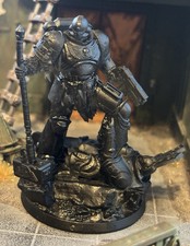 Space Marine Titus Collectors Piece Figurine Primed 3d Printed 40k