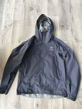 Men’s Arc'teryx Beta Waterproof Goretex GTX Jacket Black Sapphire Size Large