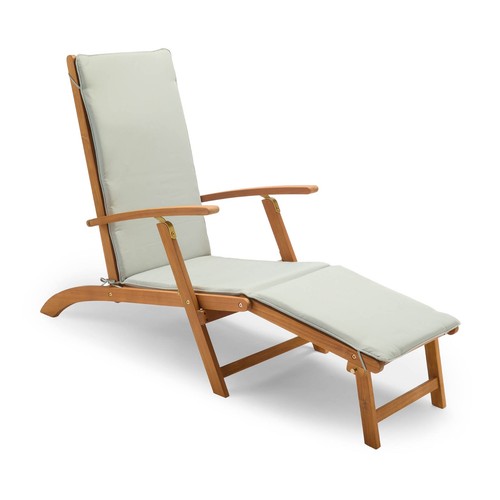 Garden sun lounger with - lounger,