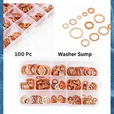 Copper Washer Sump Plug Oil