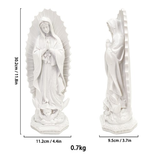 8in our lady guadalupe - 11.8in,